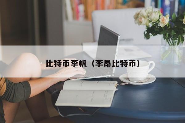 比特币李帆(李昂比特币)